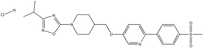 GSK1292263 (HCl) Struktur