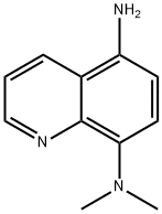 N〜8〜,N〜8〜-DIMETHYL-5,8-QUINOLINEDIAMINE 化学構造式