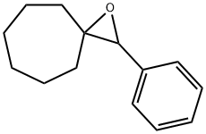 2-Phenyl-1-oxa-spiro[2.6]nonane 化学構造式
