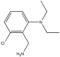 2-(aminomethyl)-3-chloro-N,N-diethylaniline,1037161-31-1,结构式