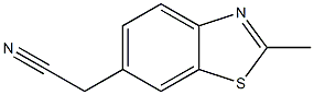 6-Benzothiazoleacetonitrile,2-methyl-(6CI),103753-86-2,结构式