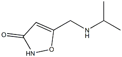 3(2H)-Isoxazolone,5-[[(1-methylethyl)amino]methyl]-(9CI) Structure