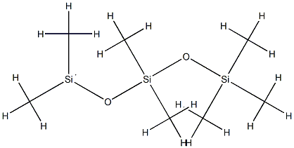 氢基单封端二甲基聚硅氧烷 结构式