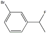 1-Bromo-3-(1-fluoro-ethyl)-benzene
 化学構造式