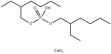 hemi-Calcium bis(2-ethylhexyl)phosphate
		
	 Structure