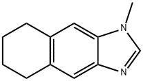 1H-Naphth[2,3-d]imidazole,5,6,7,8-tetrahydro-1-methyl-(6CI) Struktur