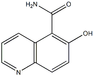 5-Quinolinecarboxamide,6-hydroxy-(9CI) Structure