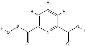 2-Pyridinecarboxylicacid,6-(sulfenocarbonyl)-(9CI),104820-88-4,结构式