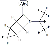 6-Azatricyclo[3.2.0.02,4]heptan-7-one,6-(1-methylethyl)-,(1alpha,2bta,4bta,5alpha)-(9CI) Structure