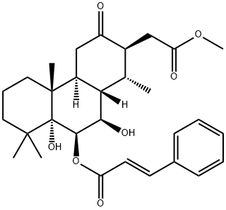 pulcherralpin 化学構造式