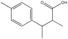 Hydrocinnamic acid, p,-alpha-,-ba--trimethyl- (6CI) 结构式