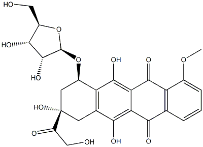 7-O-ribofuranosyladriamycinone|