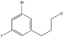 1-bromo-3-(3-chloropropyl)-5-fluorobenzene|