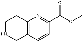 Methyl 5,6,7,8-Tetrahydro-1,6-Naphthyridine-2-Carboxylate(WX141173) Structure