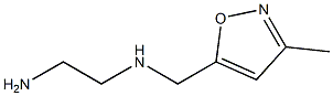 1,2-Ethanediamine,N-[(3-methyl-5-isoxazolyl)methyl]-(9CI) Structure