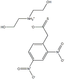 2-(2,4-dinitrophenyl)sulfanylacetic acid, 2-(2-hydroxyethylamino)ethan ol|