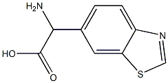 6-Benzothiazoleaceticacid,alpha-amino-(9CI),106429-74-7,结构式
