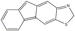 2H-Fluoreno[2,3-d]thiazole(9CI) Structure
