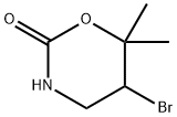 2H-1,3-Oxazin-2-one,5-bromotetrahydro-6,6-dimethyl-(9CI) Structure