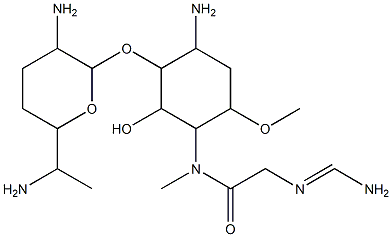 2"-N-亚胺甲基孢菌素, 107480-97-7, 结构式