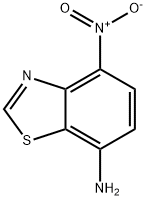 7-Benzothiazolamine,4-nitro-(9CI),107586-81-2,结构式