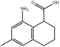 1-Naphthalenecarboxylicacid,8-amino-1,2,3,4-tetrahydro-6-methyl-(9CI) 结构式