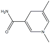 3-Pyridinecarboxamide,1,4-dihydro-1,5-dimethyl-(9CI) Structure