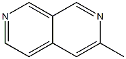 2,7-Naphthyridine,3-methyl-(9CI) Structure