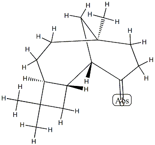 beta-caryophyllone 化学構造式