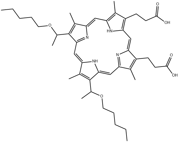 109351-24-8 hematoporphyrin dipentyl ether