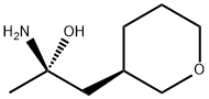 2H-Pyran-3-propanol, β-aMinotetrahydro-, (βS,3R)- Struktur