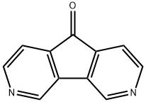 5H-Cyclopenta[2,1-c:3,4-c']dipyridin-5-one Struktur