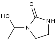 2-Imidazolidinone,1-(1-hydroxyethyl)-(9CI) Structure