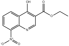 ethyl 4-hydroxy-8-nitroquinoline-3-carboxylate(WX130325) Structure