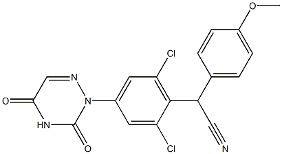 4-Dechloro-4-hydroxy Diclazuril Methyl Ester 结构式