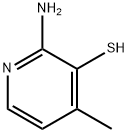 3-Pyridinethiol,2-amino-4-methyl-(9CI) Structure