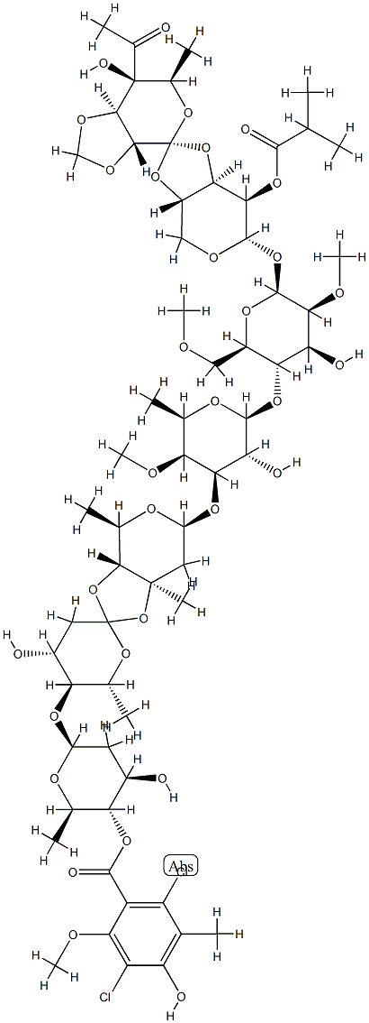 Avilamycin Structure