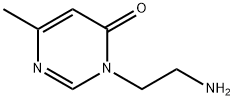 3-(2-氨基乙基)-6-甲基嘧啶-4(3H)-酮, 1105195-67-2, 结构式