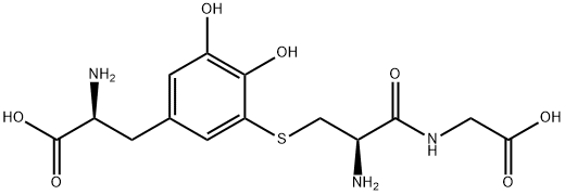 5-S-cysteinyl-glycyl-dopa Structure