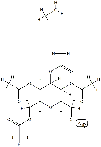 2,6-anhydro-S-(ethylmercury(II))-1-thio-glycero-manno-heptitol|