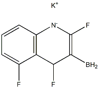 Potassium quinoline-3-yltrifluoroborate Struktur