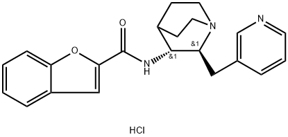 Bradanicline hydrochloride Struktur