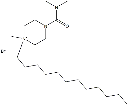 4-도데실-N,N,4-트리메틸-2,3,5,6-테트라히드로피라진-1-카르복사미드브로마이드