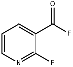 3-Pyridinecarbonylfluoride,2-fluoro-(9CI) 结构式