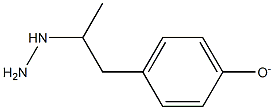 4-(2-hydrazinylpropyl)phenolate,114036-44-1,结构式