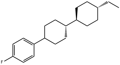 Benzene,1-[(trans,trans)-4'-ethyl[1,1'-bicyclohexyl]-4-yl]-4-fluoro- (Related Reference) Struktur