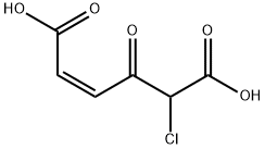 5-chloromaleylacetic acid Structure
