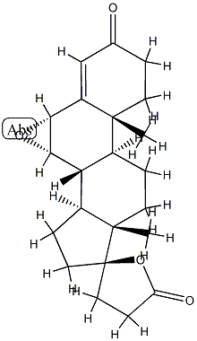 6,7-epoxycanrenone 结构式