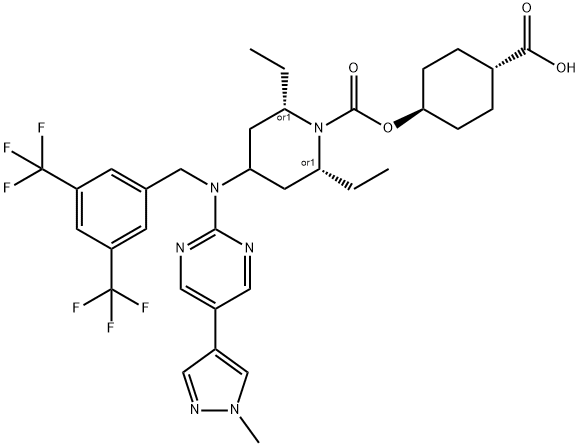 CETPinhibitor Struktur