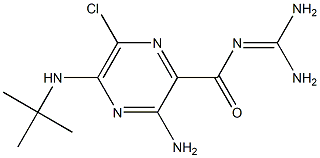 5-(N-tert-butyl)amiloride,1152-29-0,结构式